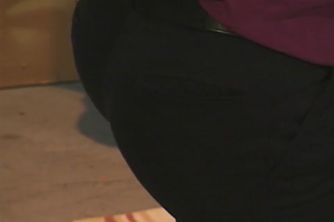 Collin Jennings bangs Bruce helLOLl In A costumeing Room