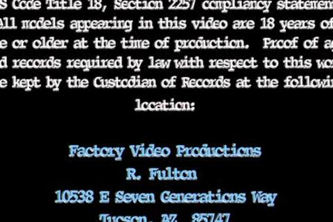 bang That Load Up My Bum - Scene 1 - Factory video