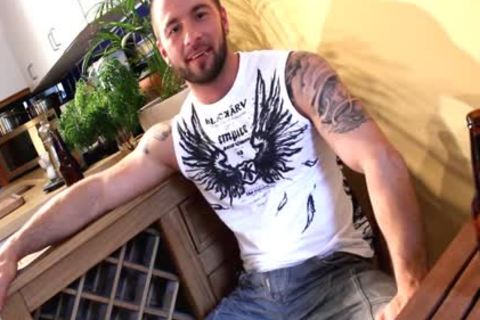 Two pumped up males Who Love Playing With weenie