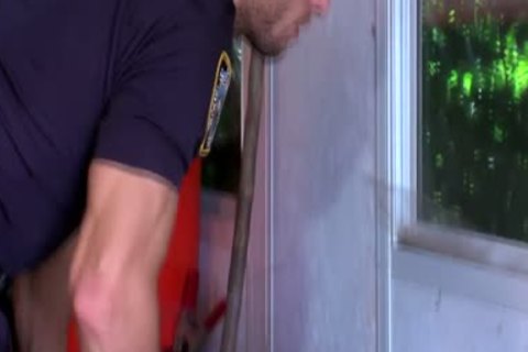 Cops Buff Pecs ejaculated