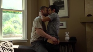Pass The Bottom - Nicolas Ryder with Ty Mitchell butthole stab