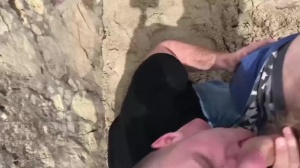 guys In Public 4 – Beach - oral First Time