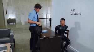 The arse Burglar: raw - JJ Knight & Mateo Fernandez American Hook up
