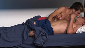 FamilyDick.com: Barron Kennt kissing each other