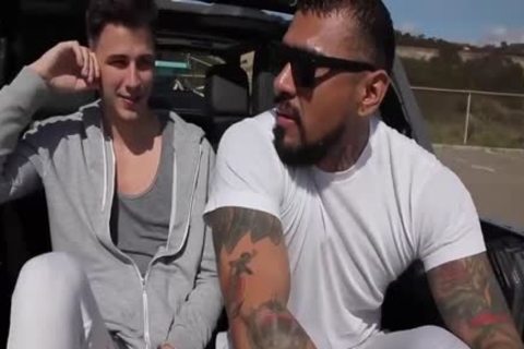 cute Bros banging In Garage