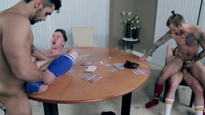 Next Door Buddies: Orgy porn amongst piercing rough Arad