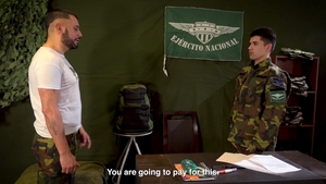 MilitaryDick: Bareback Promotion through Doggystyle